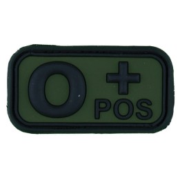 0 POS Rubber Forest Bloodtype Patch
