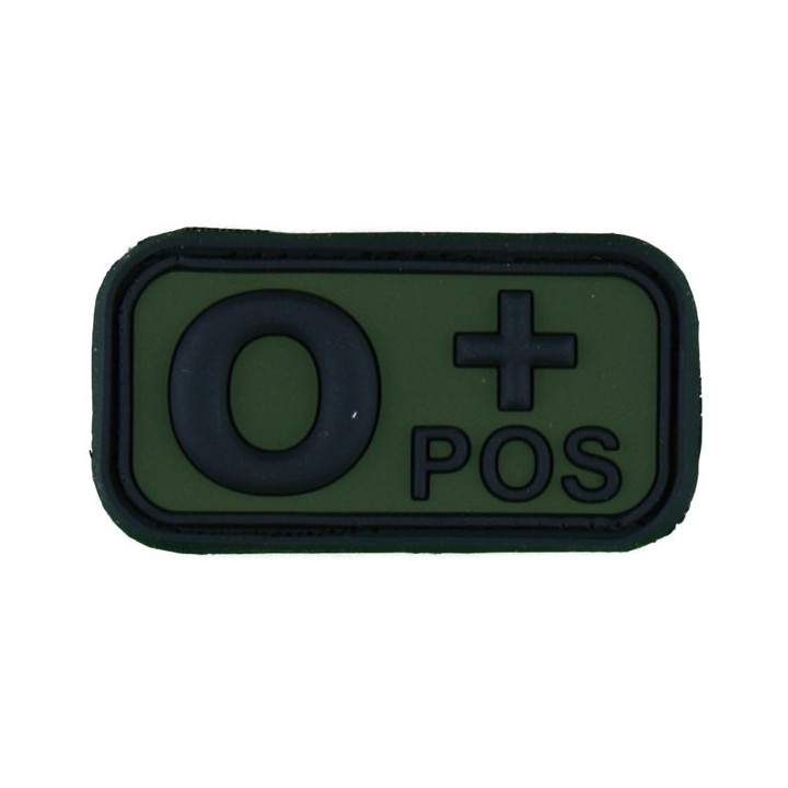 0 POS Rubber Forest Bloodtype Patch