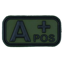 A POS Rubber OD Bloodtype Patch