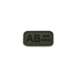 AB NEG Rubber OD Bloodtype Patch