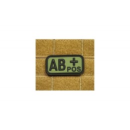 AB POS Rubber OD Bloodtype Patch