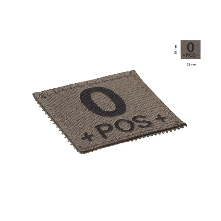 0 POS Woven Bloodtype Patch