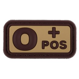 0 POS Rubber Desert Bloodtype Patch