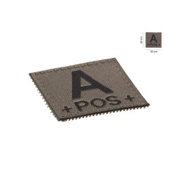 A POS Woven Bloodtype Patch