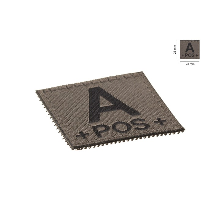 A POS Woven Bloodtype Patch