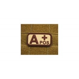 A POS Rubber TAN Bloodtype Patch