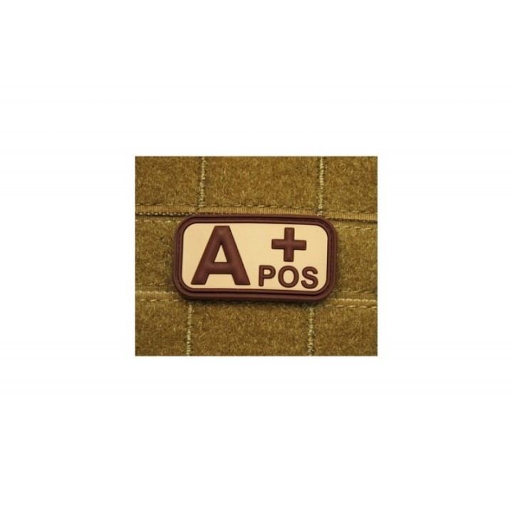 A POS Rubber TAN Bloodtype Patch