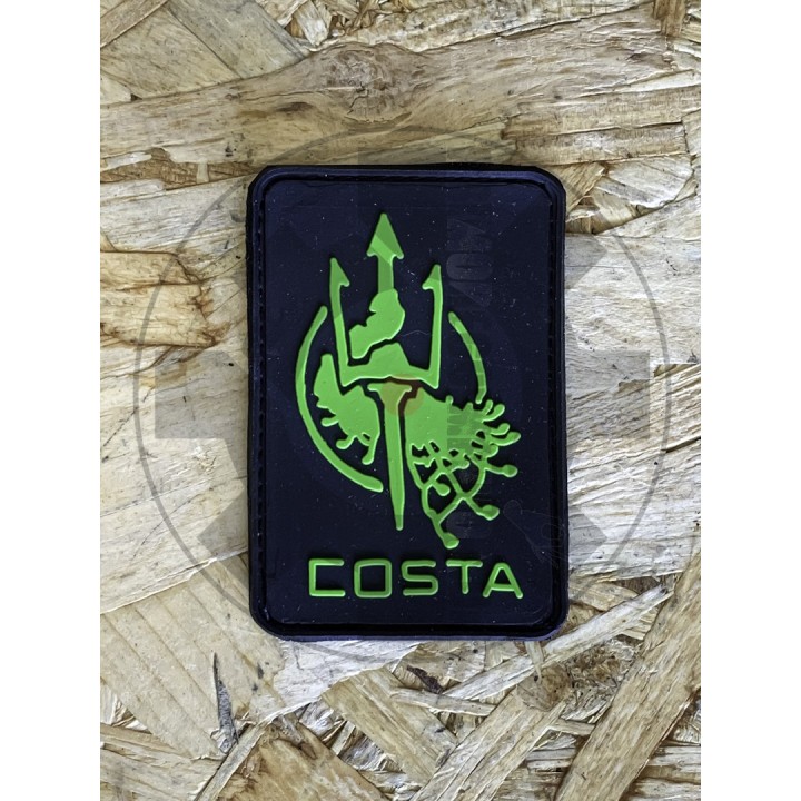 Costa Ludus Black/Green Patch