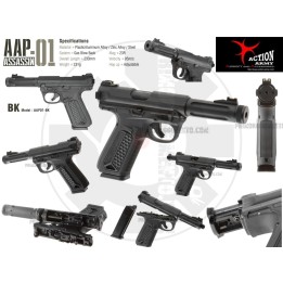 AAP01 Assassin GBB Full Auto / Semi Auto - Black
