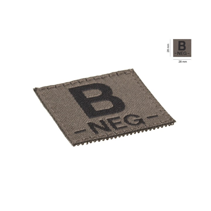B NEG Woven Patch
