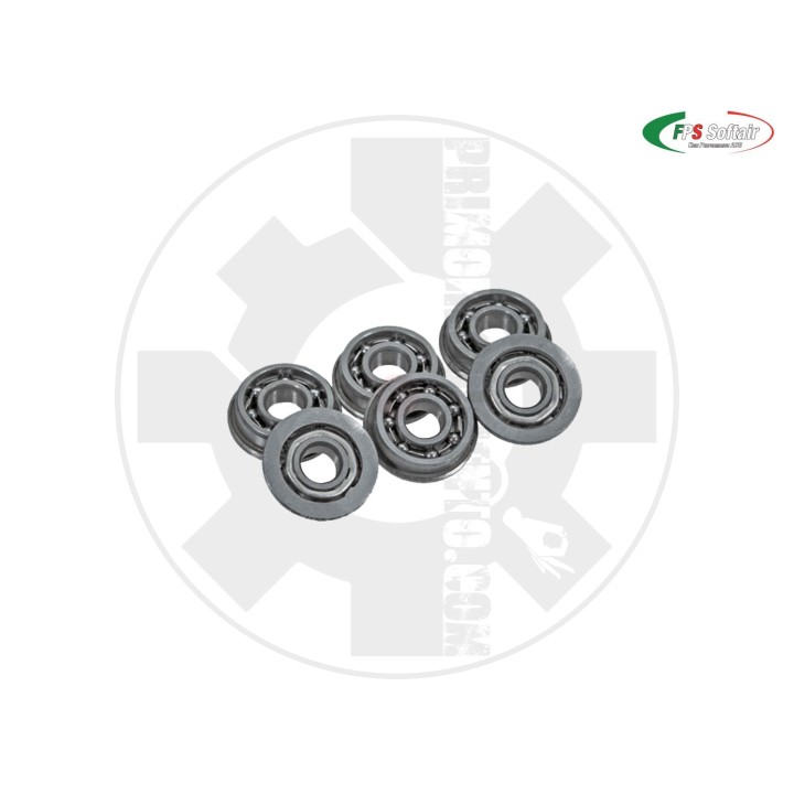 BOCCOLE IN ACCIAIO DA 8 MM CUSCINETTATE APERTE