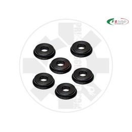 Boccole auto lubrificanti piene in acciaio da 8mm - low profile
