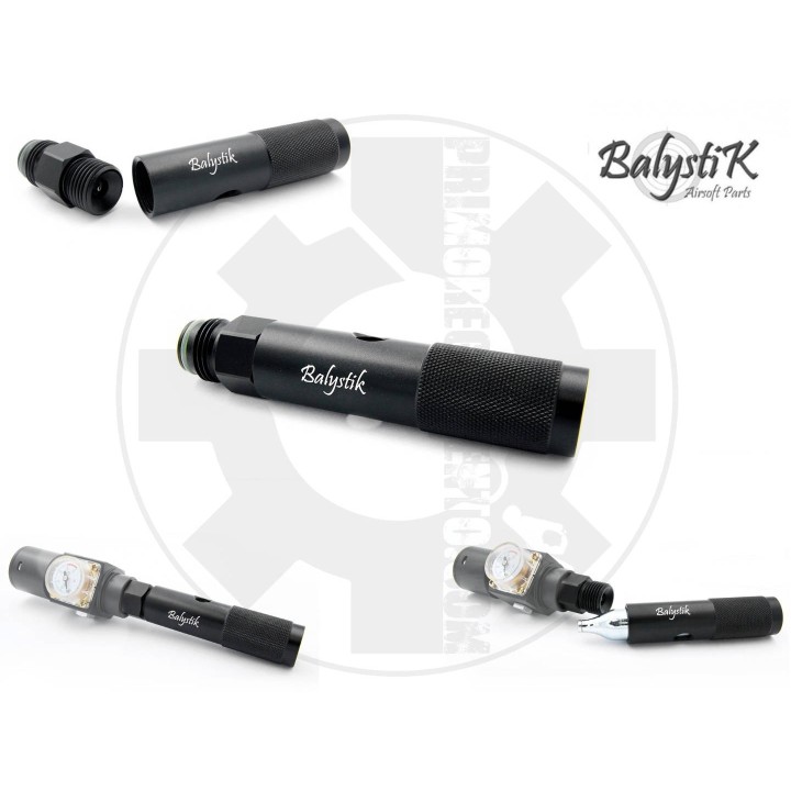 Balystik 12g CO2 adapter for HPA regulator