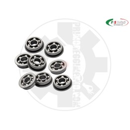 Boccole in acciaio da 8 mm cuscinettate aperte per vfc mp7