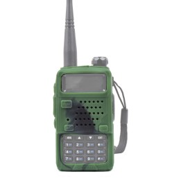 CUSTODIA IN GOMMA PER RADIO UV-5R CAMO
