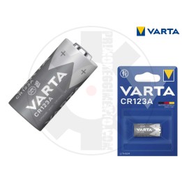 CR123 Batteria Litio (Li-MnO2) 3 Volt VARTA