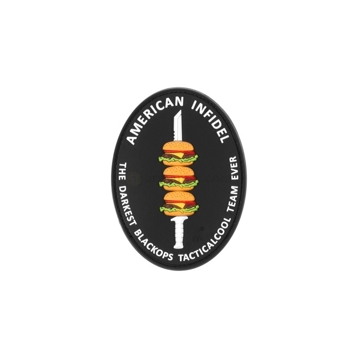 American Infidel Rubber Patch Color