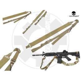 2 Point padded sling - KHAKI