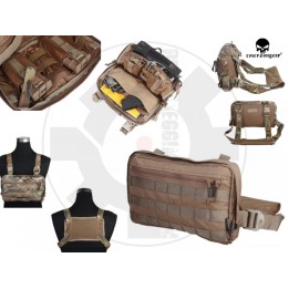 Commander CHEST RECON BAG COYOTE BROWN