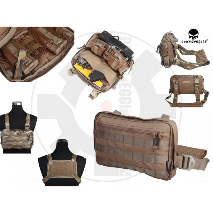 Commander CHEST RECON BAG COYOTE BROWN
