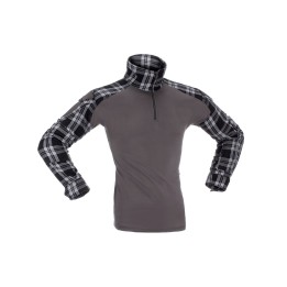 Flannel Combat shirt Black - Invader Gear