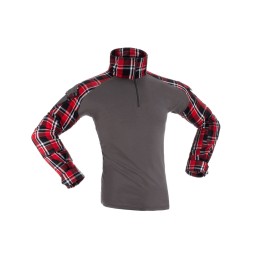 Flannel Combat shirt Red - Invader Gear