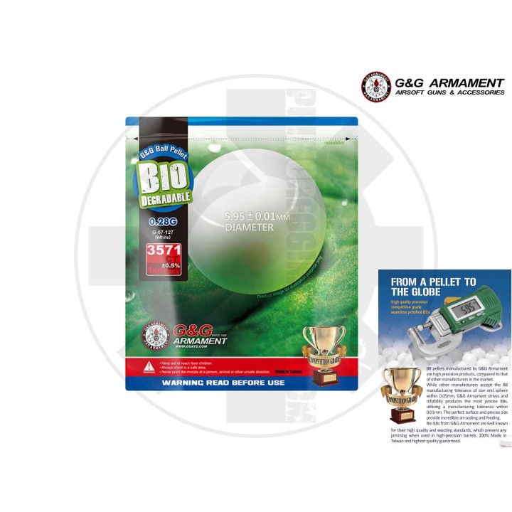 0.28g BIO Bianco 1Kg G&G