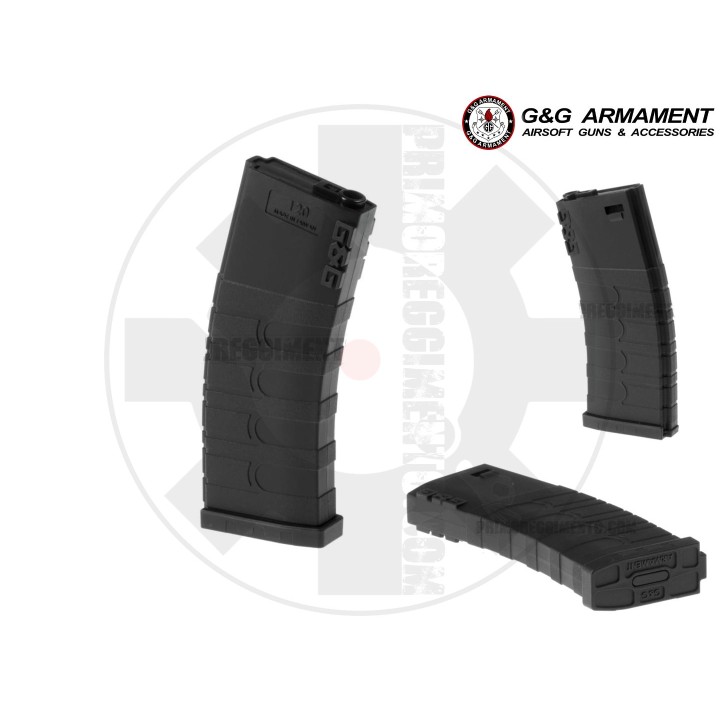 Caricatore M4 Midcap 120rds BLK - G&G