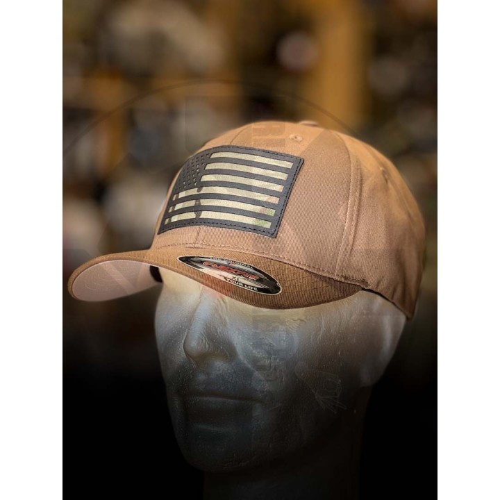 Baseball cap USA FLAG Coyote S/M