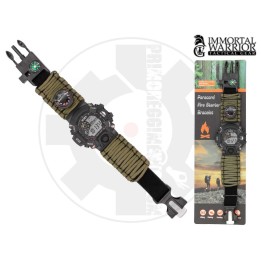 Digital Survival Watch OD – Orologio Digitale Paracord Immortal Warrior