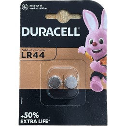 batteria Duracell LR44 blister 2pz