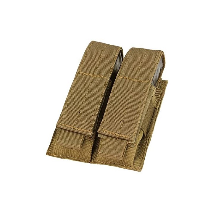 Double Pistol Mag Pouch Coyote Brown