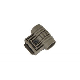 Attacco torcia disassato TDI style - ELEMENT - TAN