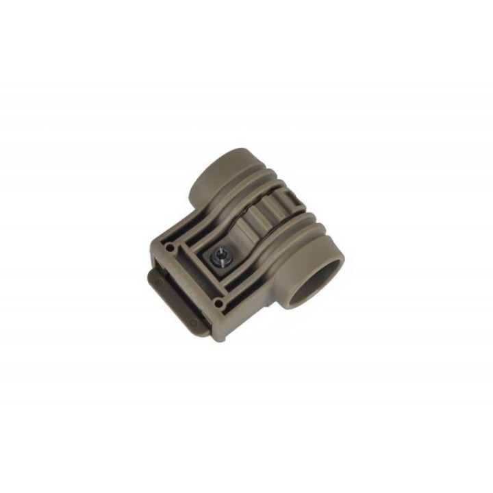 Attacco torcia disassato TDI style - ELEMENT - TAN