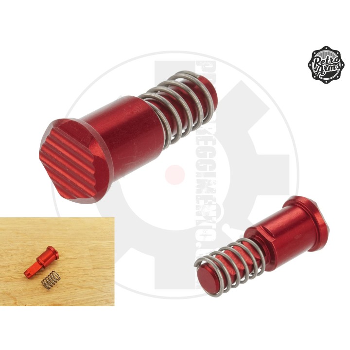 CNC Bolt Forward Assist AR15 - A - RED