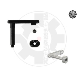 CNC Magazine Catch AR15 - C Black