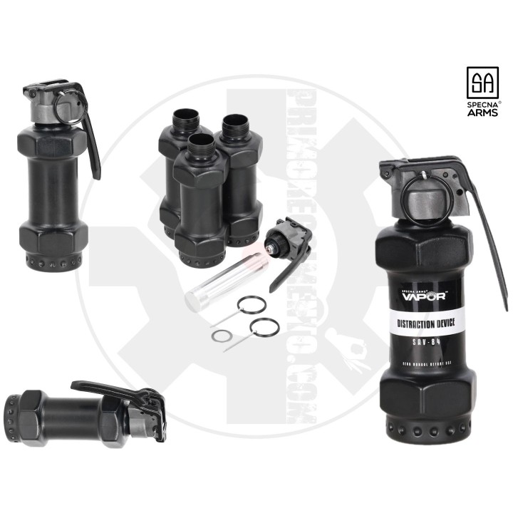 GRANATA CO2 VAPOR CON 3 GUSCI