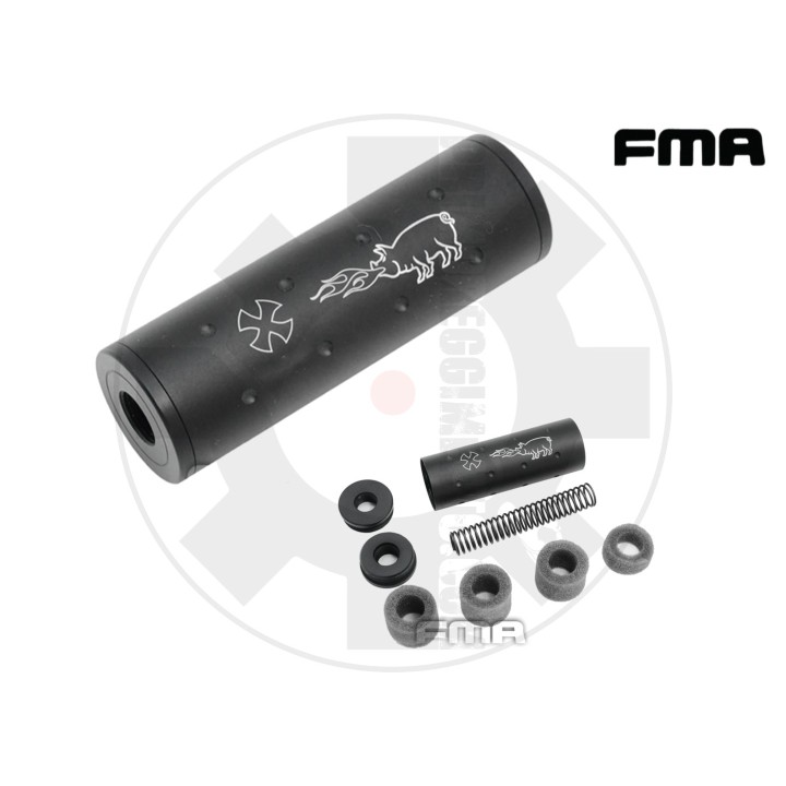 FMA 107mm Firepig Silencer (14mm CW,CCW)