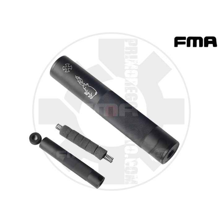 FMA 198mm Firepig Silencer (14mm CW,CCW)