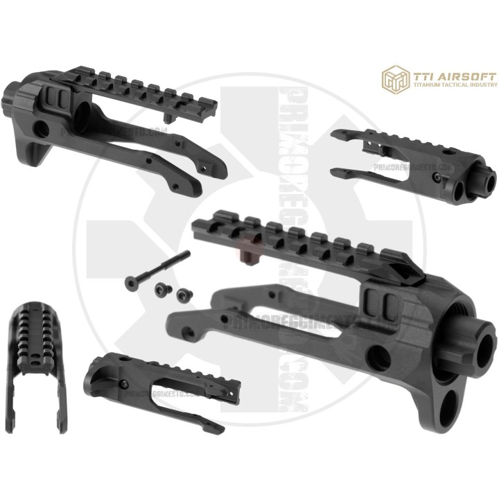 AAP01 AR stock adpter- BK - Black