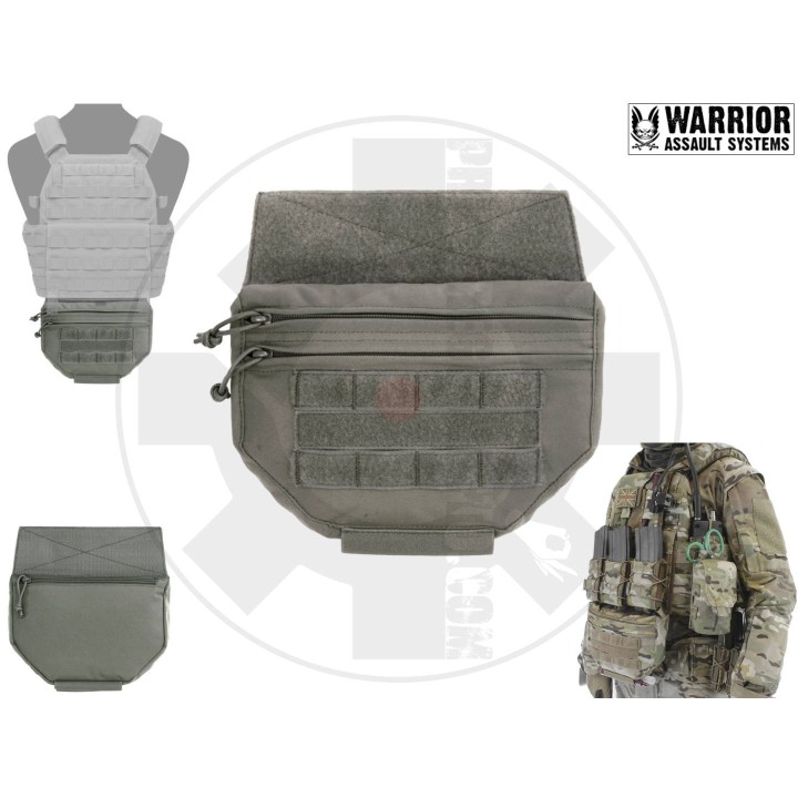 Drop down velcro utility pouch - Ranger Green - Warrior Assault System