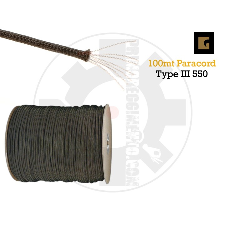 Paracord Type III 550 100m OD