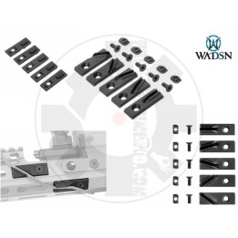 5x set M-LOK / Keymod panel for cable management