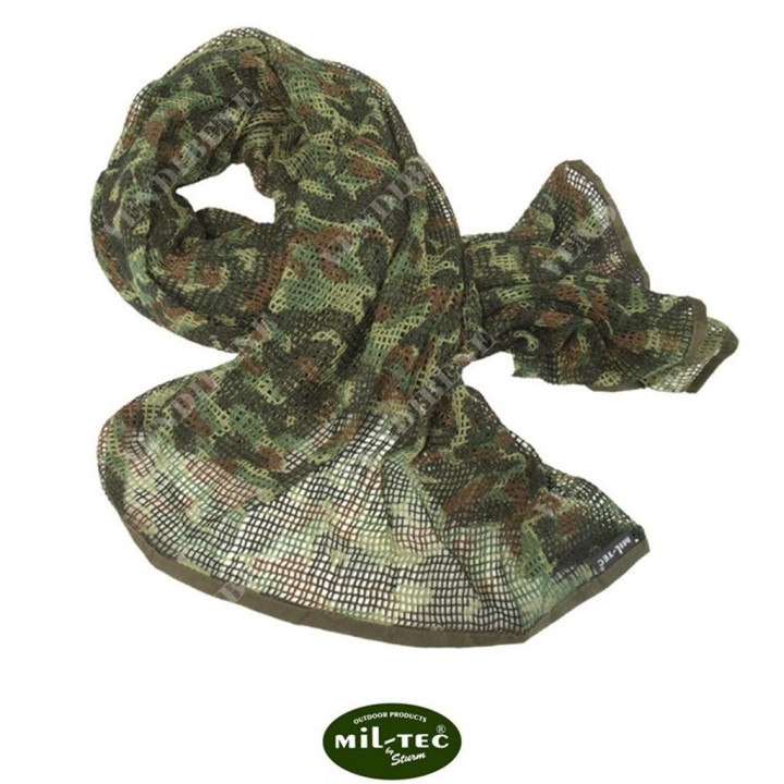 Sciarpa a rete camo