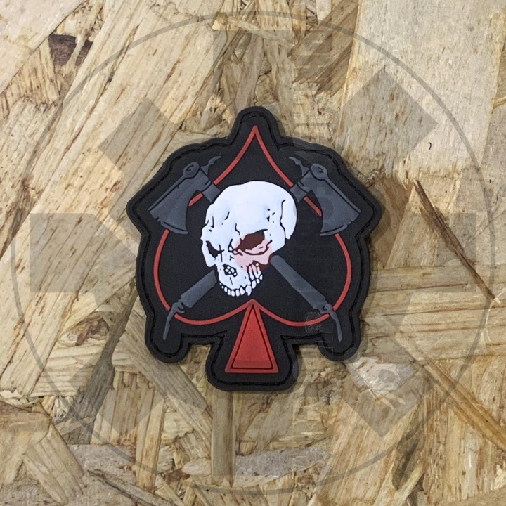 Spades Skull AXE Patch