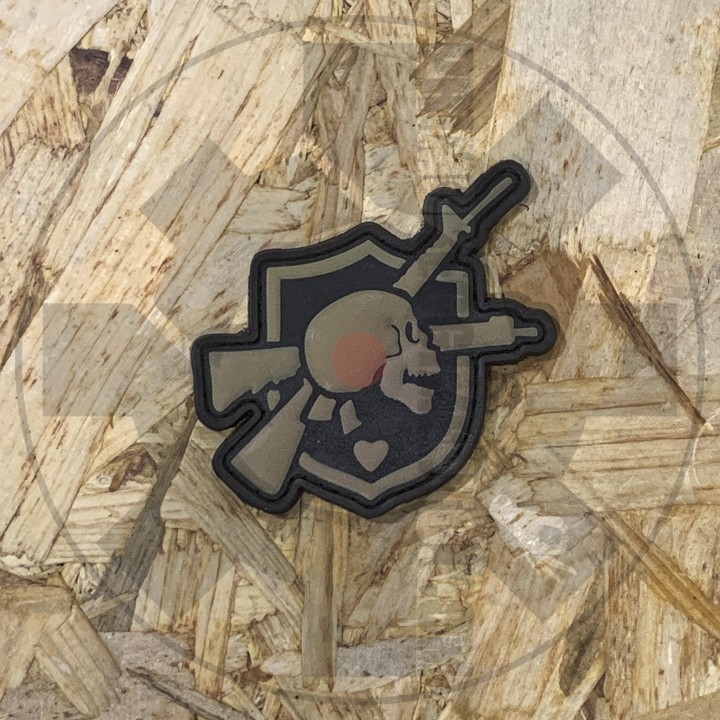 knight's skull Patch
