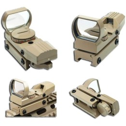 Red dot reflex 15x35 TAN reticolo variabile JS Tactical