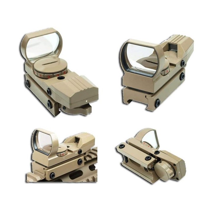 Red dot reflex 15x35 TAN reticolo variabile JS Tactical