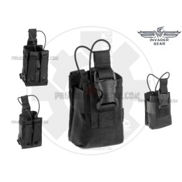 Radio pouch Black - Invader Gear