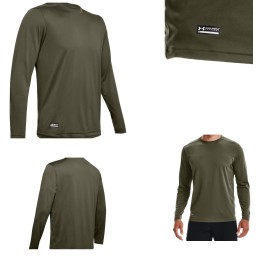 UA Tactical HeatGear Tech Long Sleeve Tee - Od Green